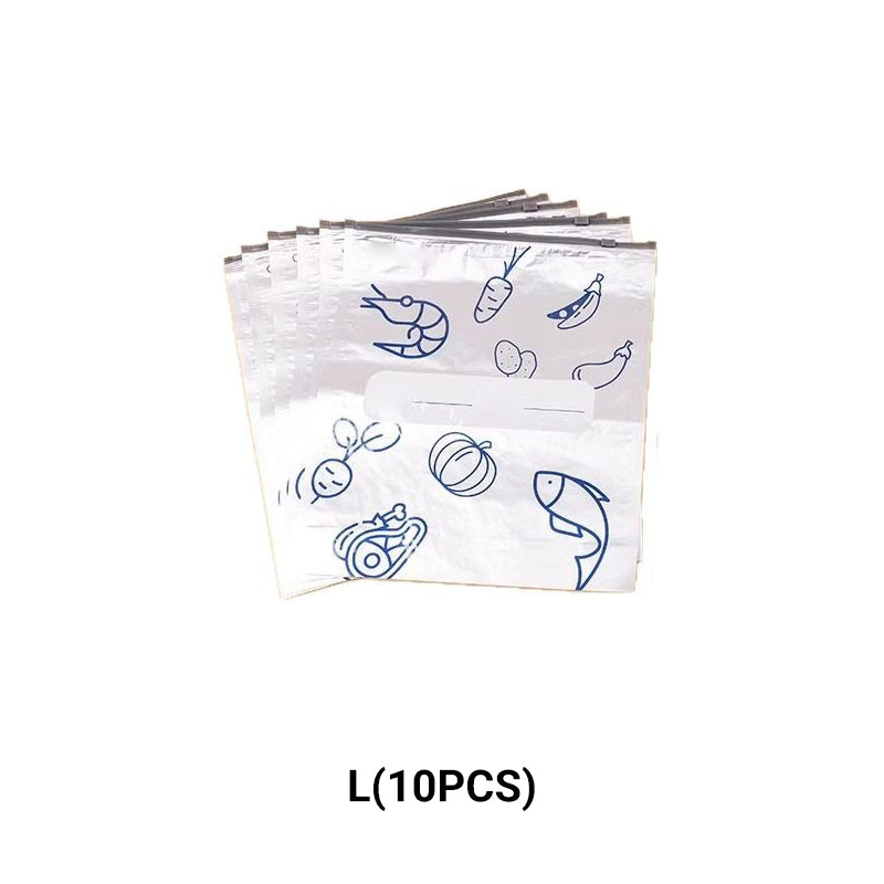 Reusable Aluminum Food Bags with Airtight Seal