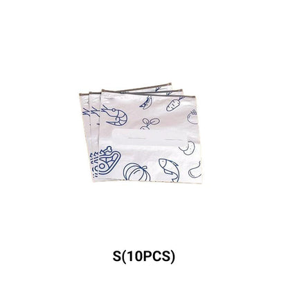 Reusable Aluminum Food Bags with Airtight Seal