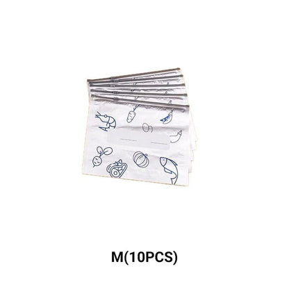 Reusable Aluminum Food Bags with Airtight Seal