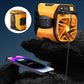 🏖️Sale For 50% OFF🌀6000mAh Multifuntion Waist Fan with 100 Speeds & Flashlight🌬️⚡