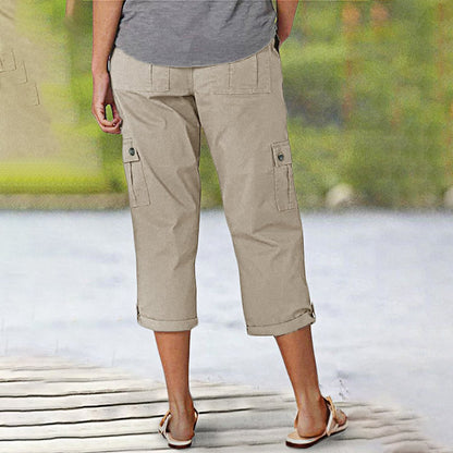 ⏰🔥LIMITED TIME 50% OFF! 🩳 Women’s High-Elasticity Multi-Pocket Casual Shorts – Comfortable, Functional & Perfect for Summer 🌞✨