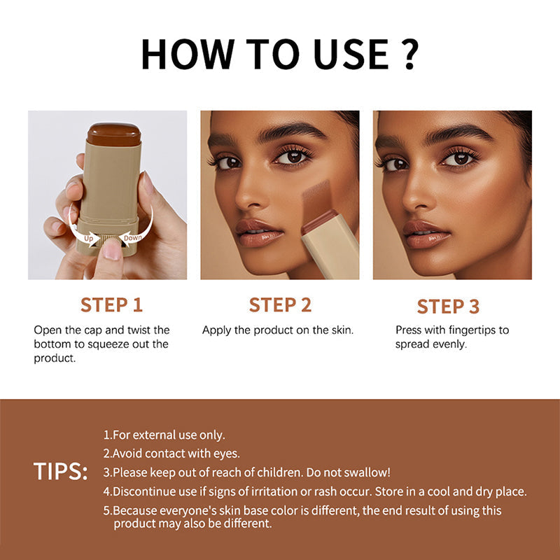 💗LAST DAY - BUY 1 GET 1 FREE💗Hydrating & Brightening Essential Foundation Stick