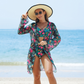 🏖️2025 Hot Sale🌼Women's Fashion Multicolor Printed Bikini Swimsuit 3 Piece Set