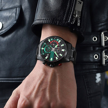 🔥2025 Hot Sale - Gifts for Him⌚Men's Quartz Steel Band Watch（50% OFF）