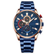 🔥2025 Hot Sale - Gifts for Him⌚Men's Quartz Steel Band Watch（50% OFF）