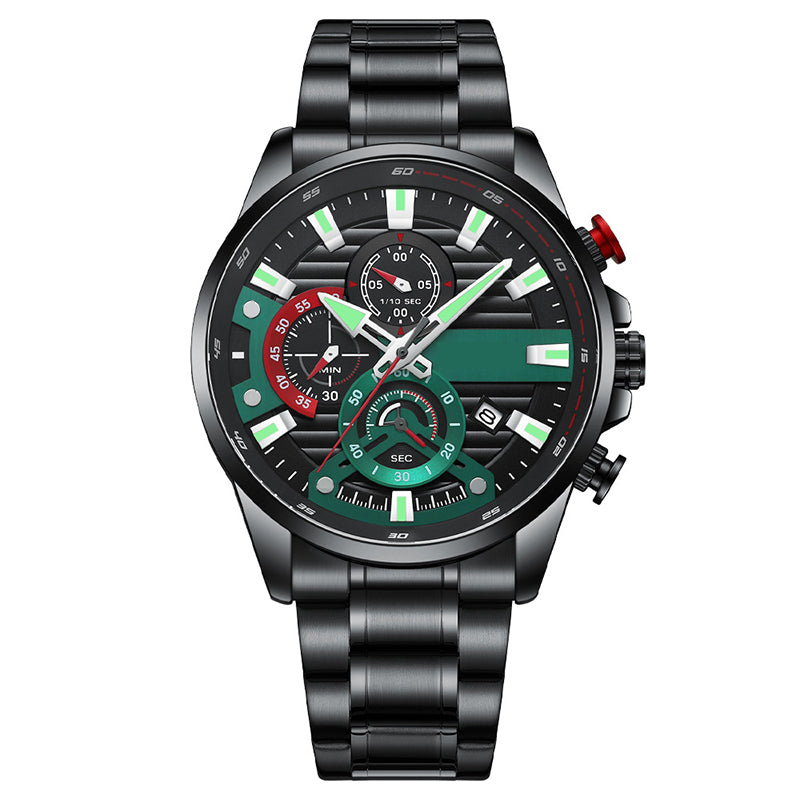 🔥2025 Hot Sale - Gifts for Him⌚Men's Quartz Steel Band Watch（50% OFF）