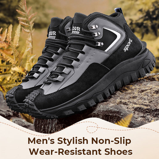2025 Hot Sale🔥Men's Stylish Non-Slip Wear-Resistant Shoes🏃‍♂️