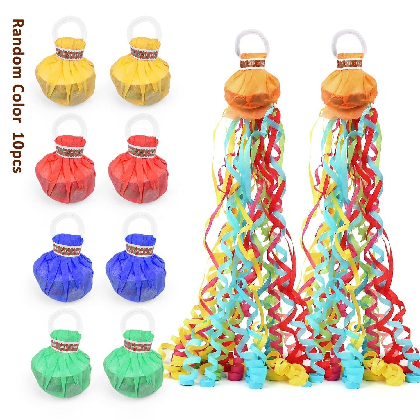 🔥Hand Thrown Streamer Poppers