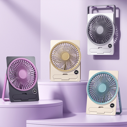 🔥Hot Sale 50% 0FF🔥🌹Ultra Slim Card USB Rechargeable Mini Fan🌹
