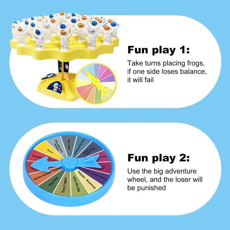 🚀 Balance the Space Hero – Don’t Let Him Fall🏆Balance Astronaut Board Game