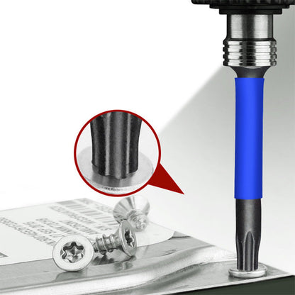 🧲Magnetic screwdriver set with Phillips and Torx - 15 pieces | Robust bits + quick change system ⚡