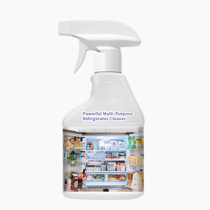 🧼 BUY 2 GET 1 FREE! ❄️ Powerful Refrigerator Cleaner - Eliminates 99.9% of Bacteria & Mold, Leaves Fresh Citrus Scent 🍊✨