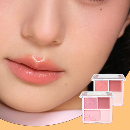 🎁2025 Hot Sale--49% Discount🎁2-In-1 Blush Highlight Palette