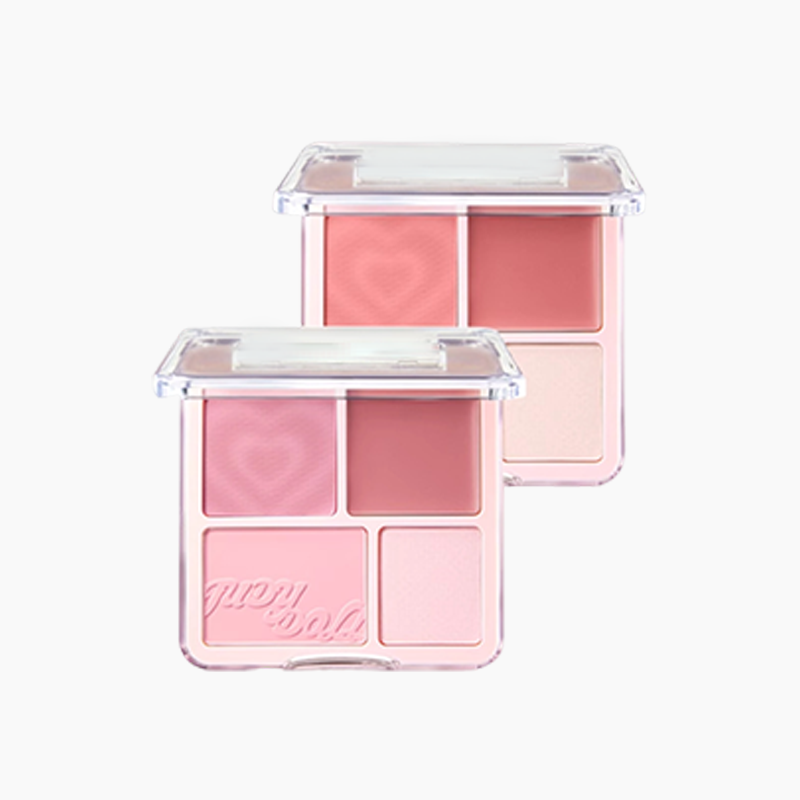 🎁2025 Hot Sale--49% Discount🎁2-In-1 Blush Highlight Palette