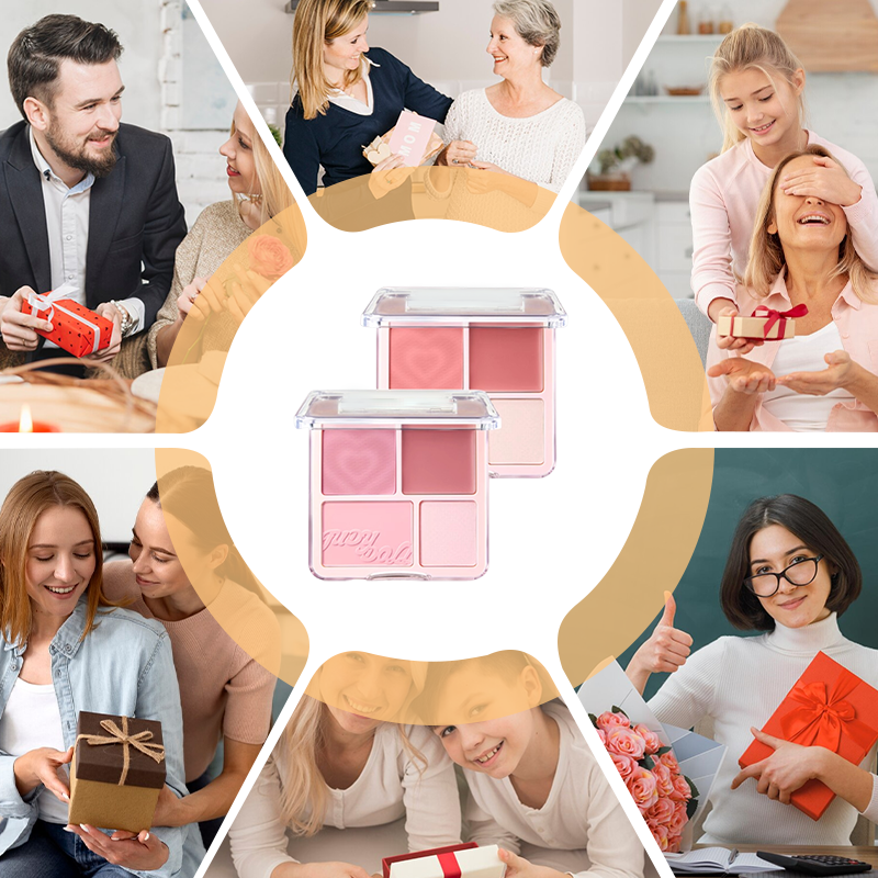 🎁2025 Hot Sale--49% Discount🎁2-In-1 Blush Highlight Palette