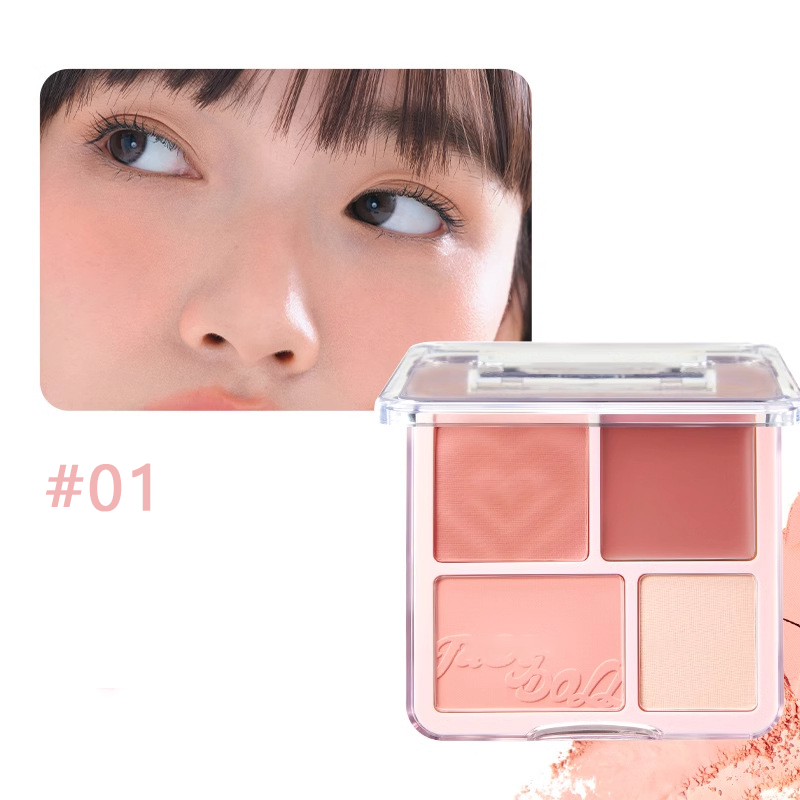 🎁2025 Hot Sale--49% Discount🎁2-In-1 Blush Highlight Palette