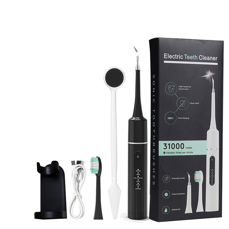 ⏳ 💥Hot Sale For 50% 0FF💥🦷✨Smile Brighter - Pro Ultrasonic Teeth Cleaner with Multi-Speed Control