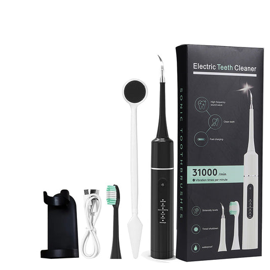 ⏳ 💥Hot Sale For 50% 0FF💥🦷✨Smile Brighter - Pro Ultrasonic Teeth Cleaner with Multi-Speed Control