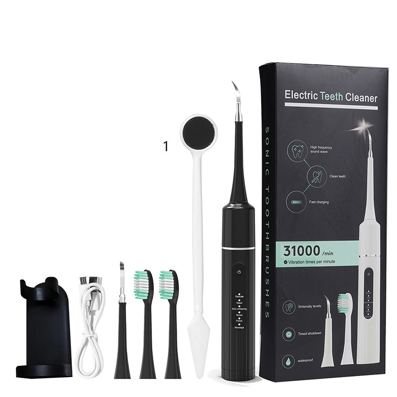 ⏳ 💥Hot Sale For 50% 0FF💥🦷✨Smile Brighter - Pro Ultrasonic Teeth Cleaner with Multi-Speed Control