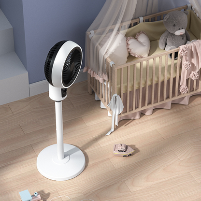 🌬️Quiet 3-Speed Oscillating Pedestal Fan – Adjustable Home Air Circulator❄️