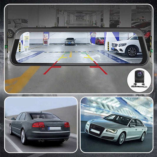 📢📢50% OFF !! ⏰ Touchscreen Dash Cam – Front & rear 4K, 24/7 parking & reverse aid – Night vision, loop recording – perfect for all-weather driving 🚗