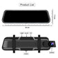 📢📢50% OFF !! ⏰ Touchscreen Dash Cam – Front & rear 4K, 24/7 parking & reverse aid – Night vision, loop recording – perfect for all-weather driving 🚗
