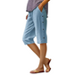 ⏳LAST DAY SALE ONLY ￡11.99!!🔥Women's Casual Loose Cotton Linen Breathable Capri Pants