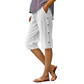 ⏳LAST DAY SALE ONLY ￡11.99!!🔥Women's Casual Loose Cotton Linen Breathable Capri Pants