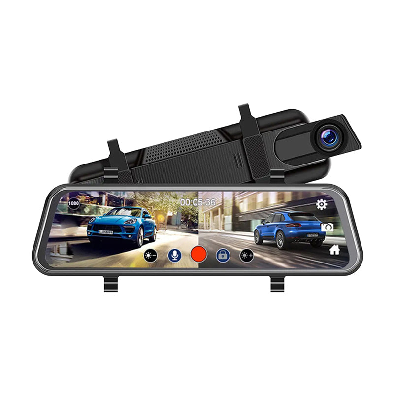 🔥2025 Hot Sale--50% Discount🔥Touchscreen Dash Cam with Rearview Camera