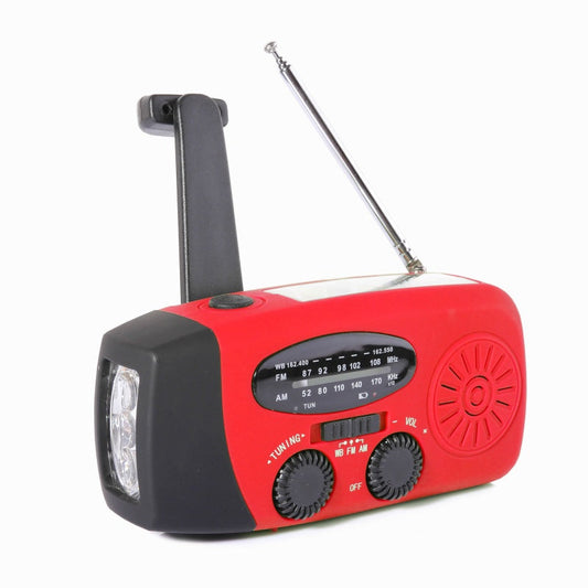 📻🔆 2026 New Solar Radio – 50% Off Limited Time!🔋⚡ Hand Crank & USB Charger, NOAA Weather Alert, Flashlight, Power Bank for Emergency, Camping, Outdoor Survival