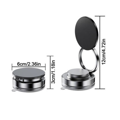 ⏳Limited-time off⏰360° Adjustable Vacuum Magnetic Phone Holder📱🚗