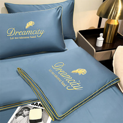 ⏰Last Day Sale 50% OFF🥰 ✨Summer Simple Ice Silk Quilt❄️ Ultra Cool Anti-Sweat Thin Quilt, Machine Washable Bedding