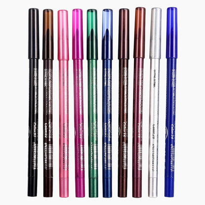 beauty favorite💕10 Colored Eyeliner Gel Pens
