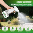 🌿Clear & Waterproof Rock Glue For Landscaping✨Transform Your Garden 💪🌿