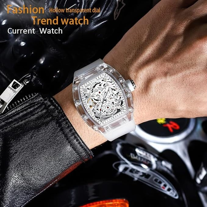 🎁Fashion Hollowed Men Watches - Limited 50% Off