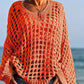 ⏳Time-Limited Special⏰Women’s Casual Solid Color Crochet Knit Top