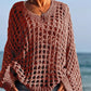 ⏳Time-Limited Special⏰Women’s Casual Solid Color Crochet Knit Top