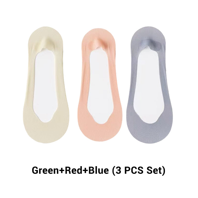 🌴Summer Specials🌴Women's Ultra-Invisible Sheer Mesh Low-Cut Boat Socks