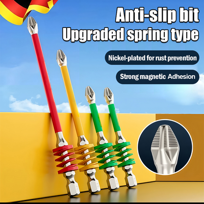 🔥LAST DAY OFFER - 50% OFF🔥Anti-Slip Magnetic Phillips Bit with Spring