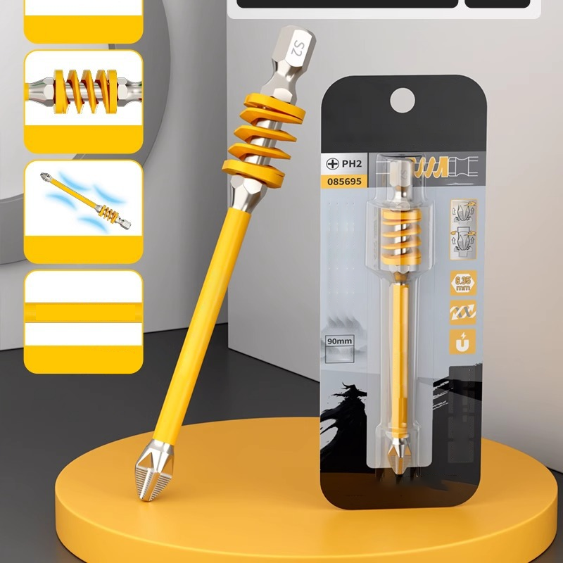 🔥LAST DAY OFFER - 50% OFF🔥Anti-Slip Magnetic Phillips Bit with Spring