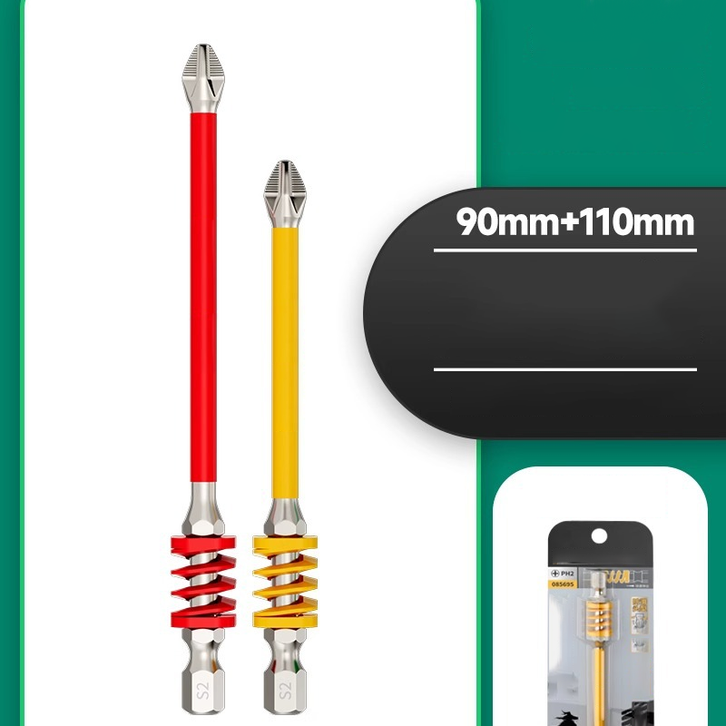 🔥LAST DAY OFFER - 50% OFF🔥Anti-Slip Magnetic Phillips Bit with Spring