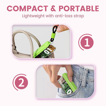 🎁 Hot Sale 49% OFF 🔥Outdoor 4 Compartment Portable Sealed Pill Organiser
