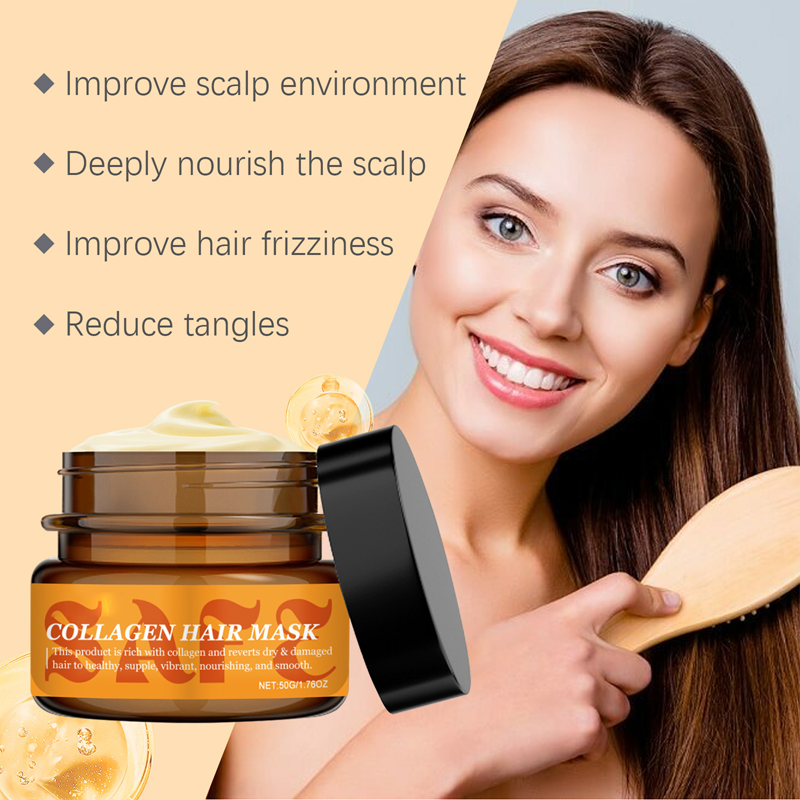 🔥Last Day 50% OFF🌸Collagen Hair Mask for Dry & Damaged Hair