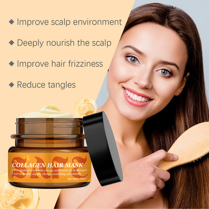 🔥Last Day 50% OFF🌸Collagen Hair Mask for Dry & Damaged Hair