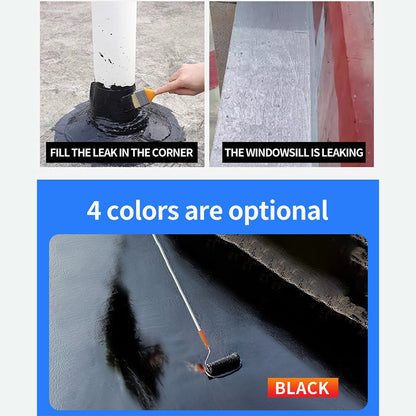🥳2026 HOT SALE🥳💞50K+ SOLD!🏠💧 50% OFF! Anti‑Leakage Roof Sealant – Seals cracks instantly, flexible & weatherproof. Safe & odorless. 1kg. 🛡️✨
