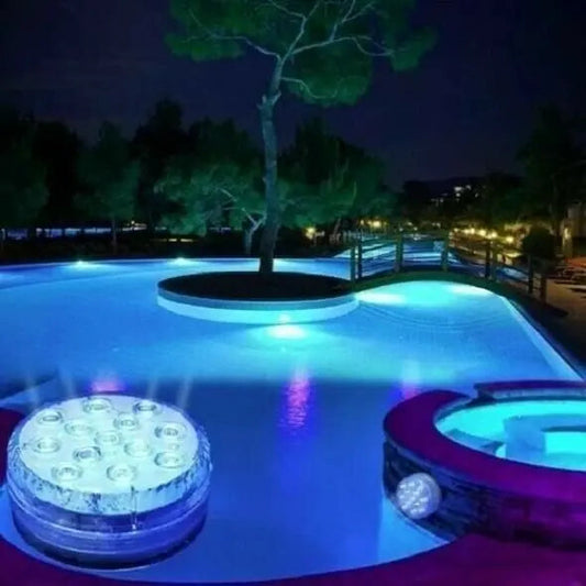 ⏳🔥LIMITED-TIME 50% OFF! 🌈 Underwater LED Lights – Wireless Remote & Stunning Color Effects ✨