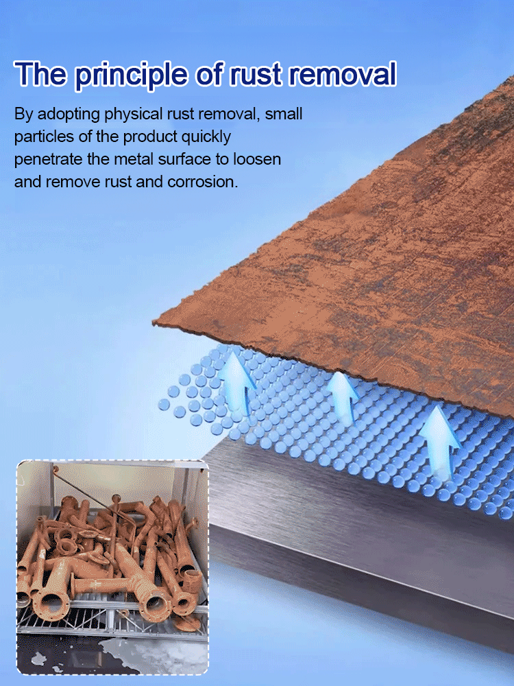 💥 Buy 2 Get 1 Free🔥 Highly concentrated rust remover for steel & iron