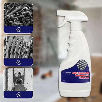 💥 Buy 2 Get 1 Free🔥 Highly concentrated rust remover for steel & iron