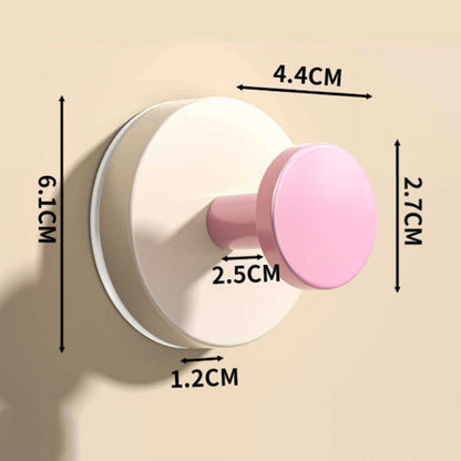 Reusable Heavy-Duty No-Drill Suction Cup Hooks