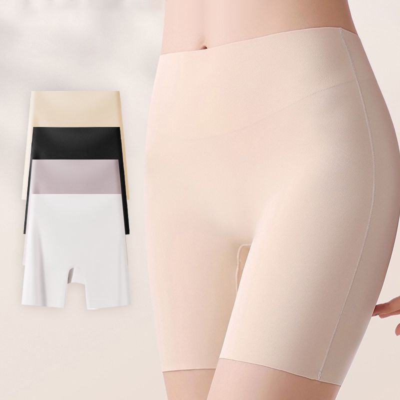 🏆 High-waisted women's silk satin underwear with tummy control and hip-lifting effect 👑🌿